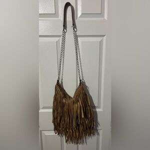 Fringe purse